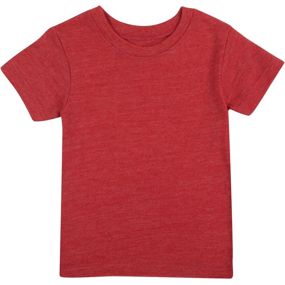 Royal Apparel Eco Triblend Kids Tee Red NEW